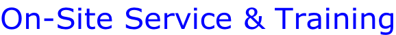 On-Site Service & Training